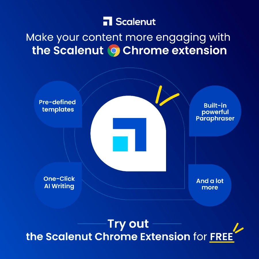 Scalenut Reviews: Scalenut AI Chrome extension